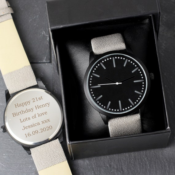 Personalised mens hotsell watches