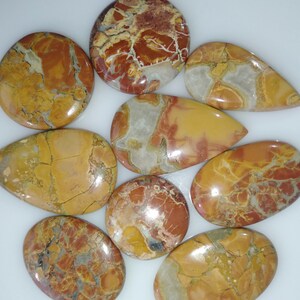 Preço de atacado lote de cabochão Malingano Jasper natural, lote de pedra solta de cabochão Malingano, lote de pedras preciosas Malingano, fornecedor de cabochão, A-165