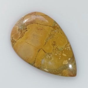 Goede kwaliteit Malingano Jasper Cabochon, Pear Shape Malingano Loose Gemstone, Malingano Jasper 40 Ct. 41x26x5 MM, Wire Wrapping cabines, A-158