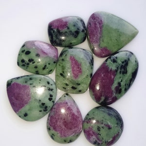 Neue zusätzliche !!! Natürlicher Rubin Zoisit Cabochon Lot, Mix Form Rubin Zoisit lose Edelstein Lot, Wholesale Rubin Zoisit Cabochon Lot, A-125