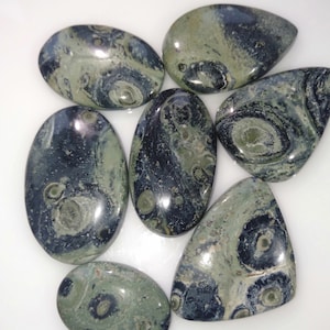 Top Kwaliteit Kambaba jasper Cabochon lot, Mix Shape Natural Kambaba jasper Loose edelsteen partij, Wholesale cabochon leverancier, draad wrap A-144