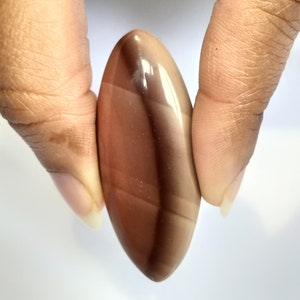 Jaspe imperial de alta qualidade, cabochão imperial natural, pedra preciosa imperial de formato extravagante 45X19X5 MM 37,1 Crt., cabochão de embrulho de arame A-305