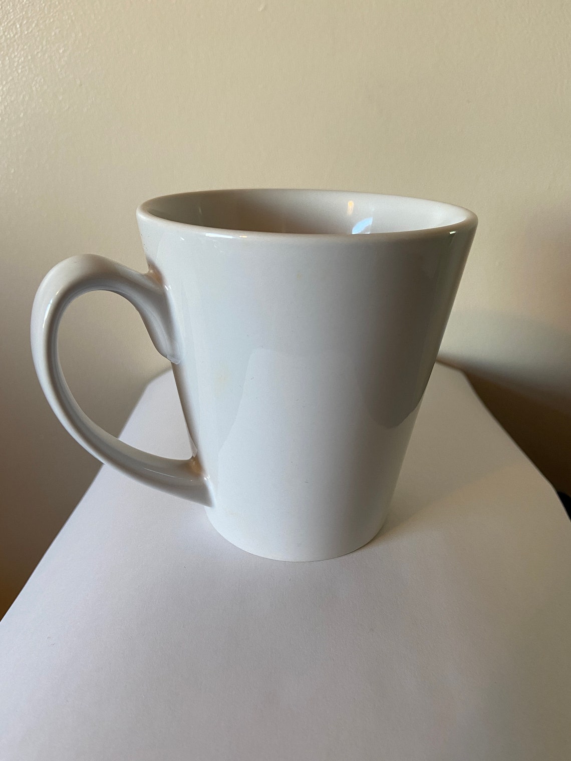 12oz Latte Mug Template Tapered for Exact Fit to Sublimug Etsy