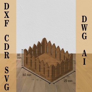DT69 -  Laser cut project: Cute fence box