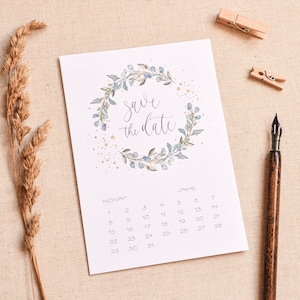 SAVE THE DATE Karte | Hochzeit | Karte | Postkarte | Hochzeitseinladung | Einladungskarten | Ankündigung | Papeterie
