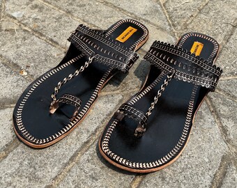 Scarpe Jutti Kolhapuri In Pelle Morbida Donna – Calzature Etniche Indiane Con Ricamo A Mano – Taglie 36-11, Slip-On Per Matrimoni E Festa
