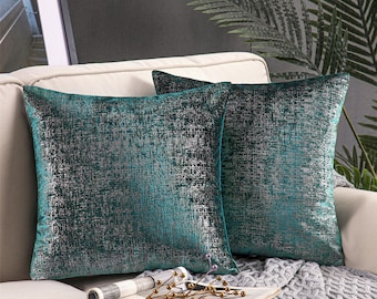 Dark teal pillow | Etsy Pillows Pillow Covers Teal Chocolate