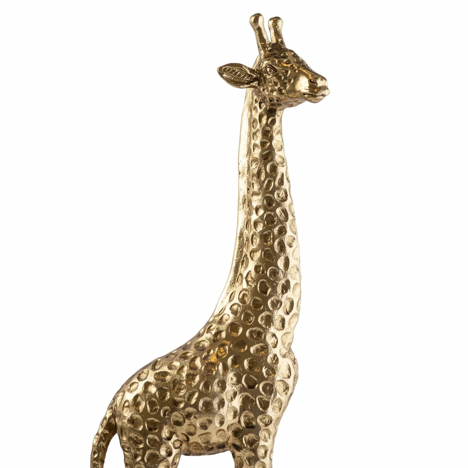 50cm Tall Safari Giraffe Gold Home Ornament Standing Etsy