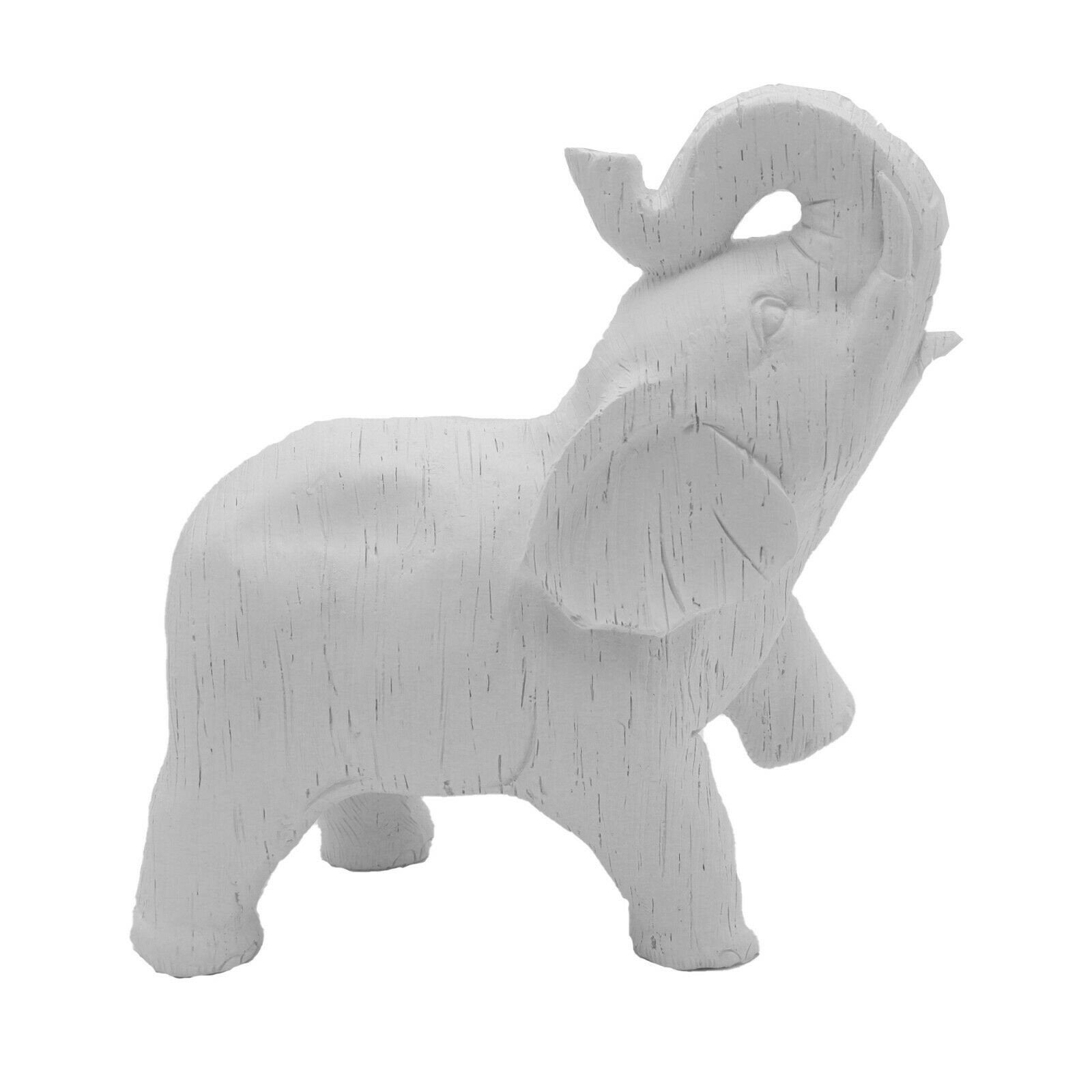 White Elephant ornament Figurine Statue Home Office Decoration Etsy