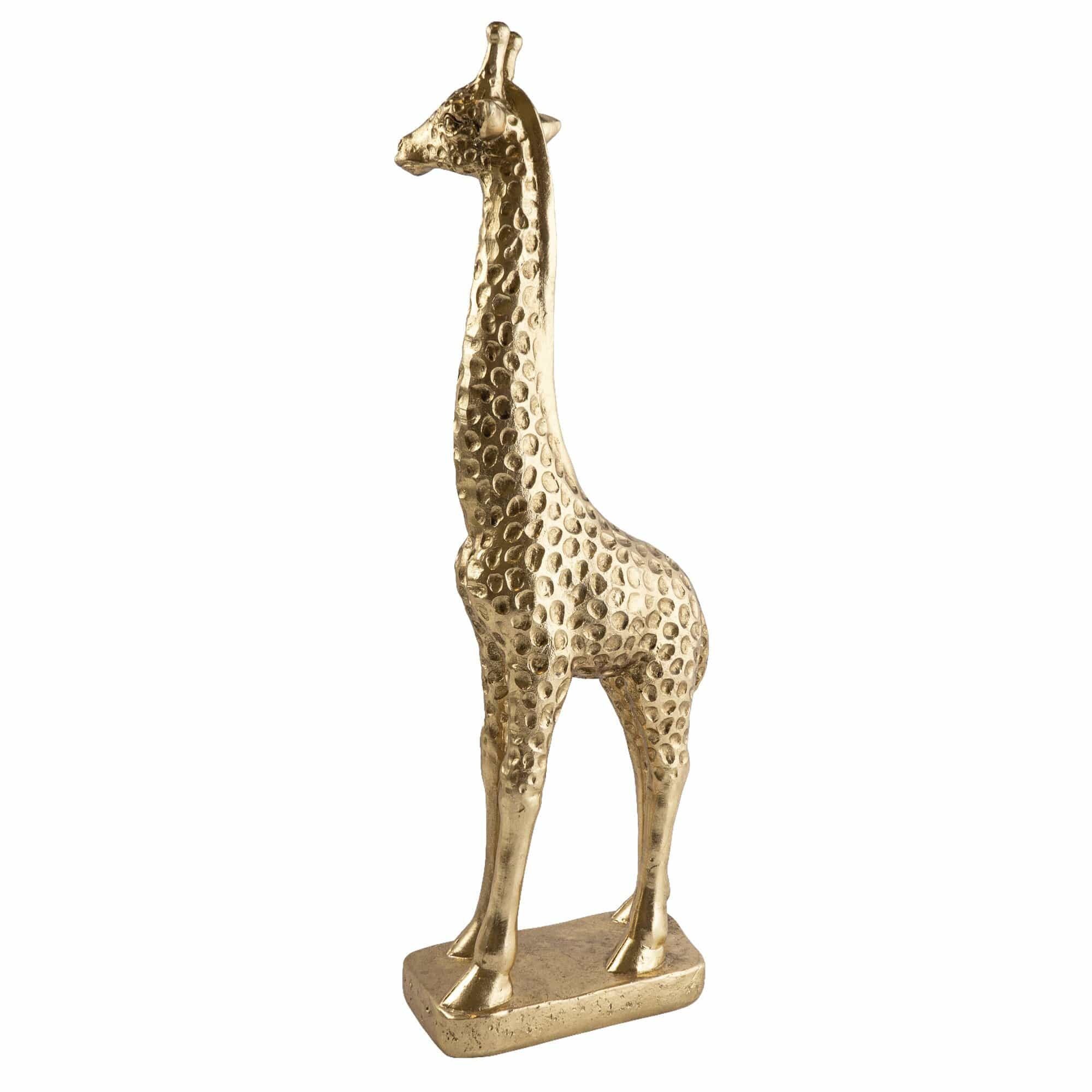 50cm Tall Safari Giraffe Gold Home Ornament Standing | Etsy