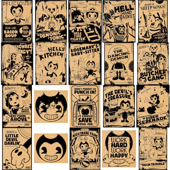 Download Bendy And The Ink Machine wallpapers for mobile phone