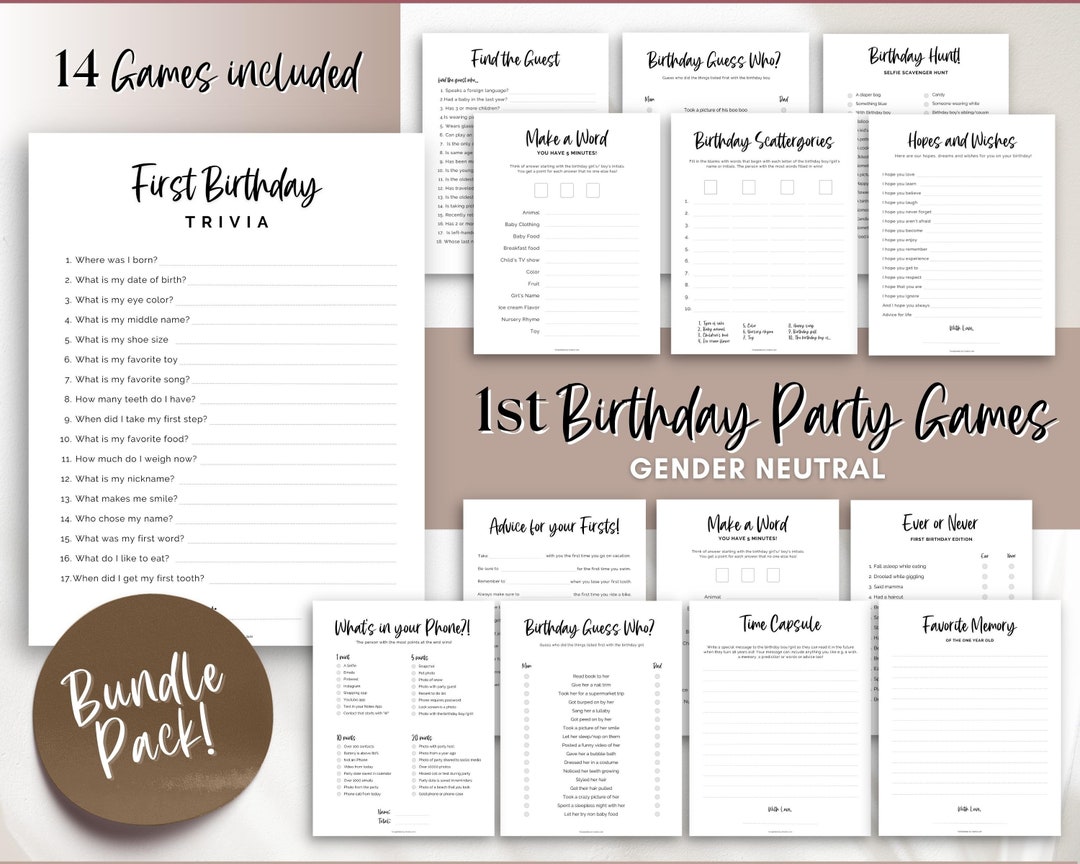 14-first-birthday-party-games-printable-games-bundle-baby-s-1st