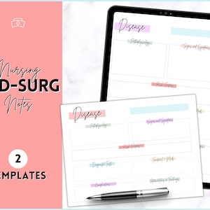 Med Surg Disease Template, Nursing Patho Pathophysiology, Nurse Study Guide, Nursing School Student, Brain Sheet, Disease Overview Printable