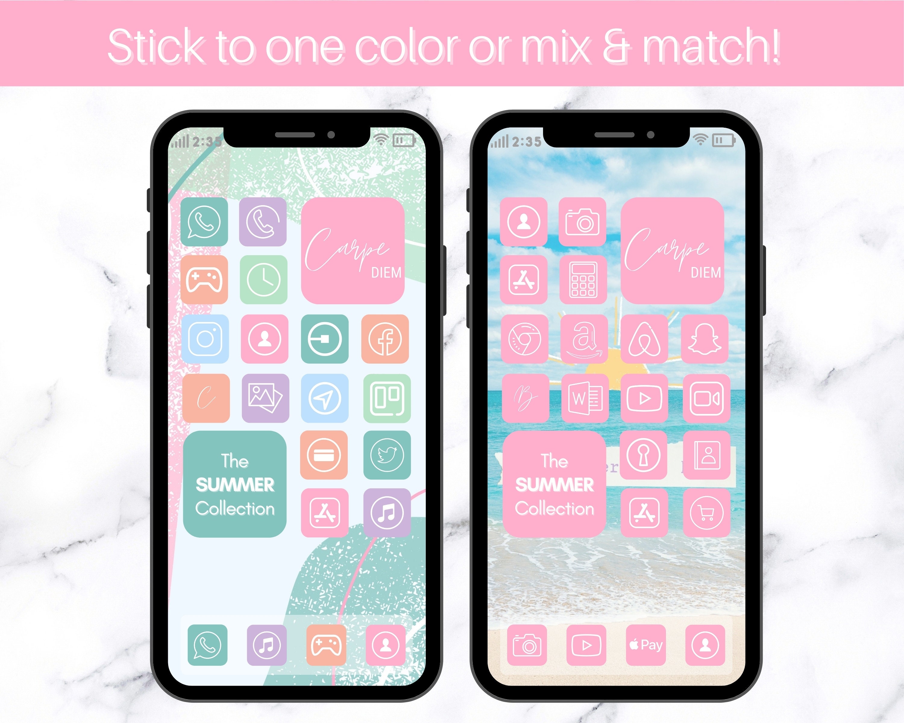 Mochi Peach Cat Cute Gomi App Icons Aesthetic iPhone 