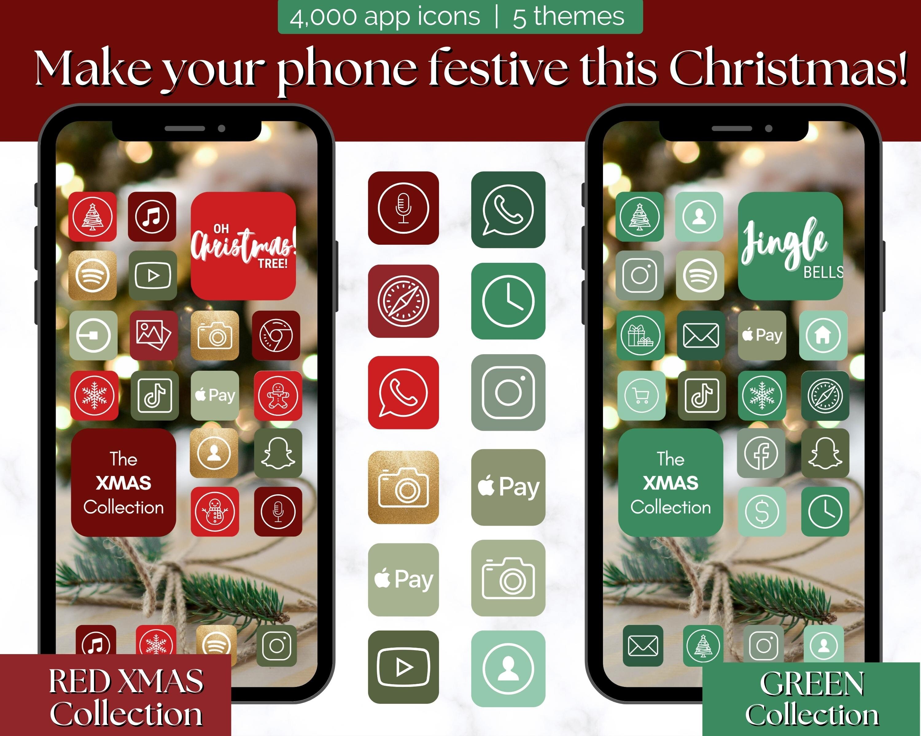 4,000+ Holiday App Icons | ULTIMATE Ios Icon Bundle | 5 Icon Themes ...
