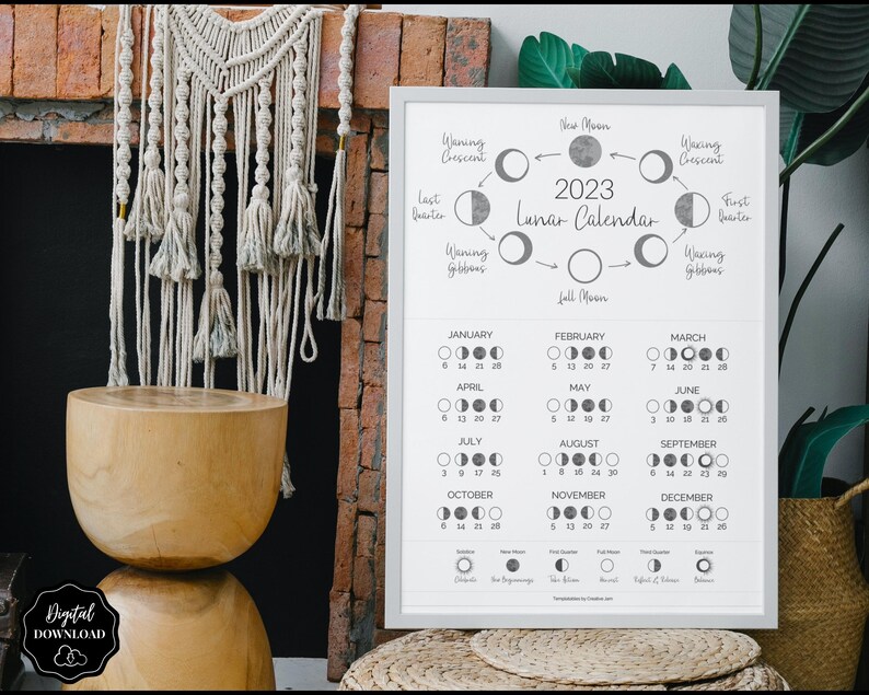 2023-lunar-calendar-printable-moon-calendar-2023-moon-etsy-uk