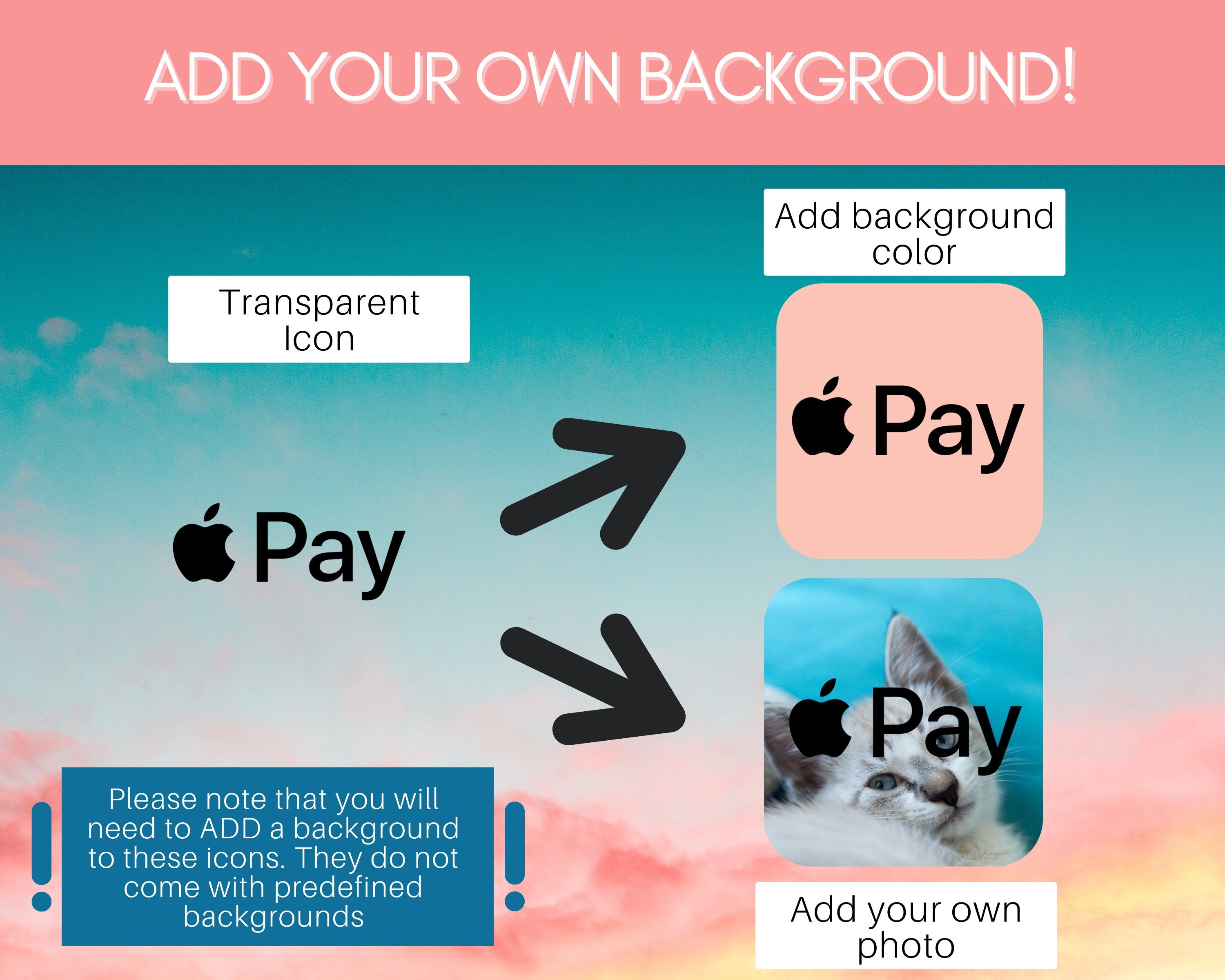 Black & White Ios 14 App Icons 240 Transparent Clear - Etsy