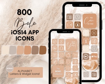 Tema autunnale Icone app iOS 14, 800 icone app iPhone autunnali, widget e icone schermata iniziale estetica autunnale, Icone app, Copertine icone app, Pacchetto app