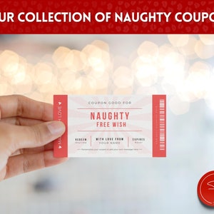 Sex Coupons, 70 Naughty Coupon Book, Sexy Coupons Coupon Book, Kinky Valentines Gift for him or her, Adult Love Coupon Book, Anniversary image 8