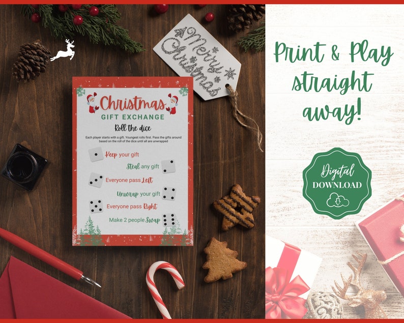Holiday Party Games BUNDLE! 13 Christmas Game Printables! Fun Family ...