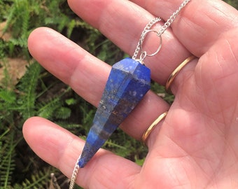 Lapis lazuli pendulum tip 13.81 grams