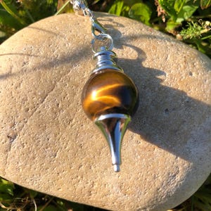 Tiger&#39;s eye sephoraton pendulum