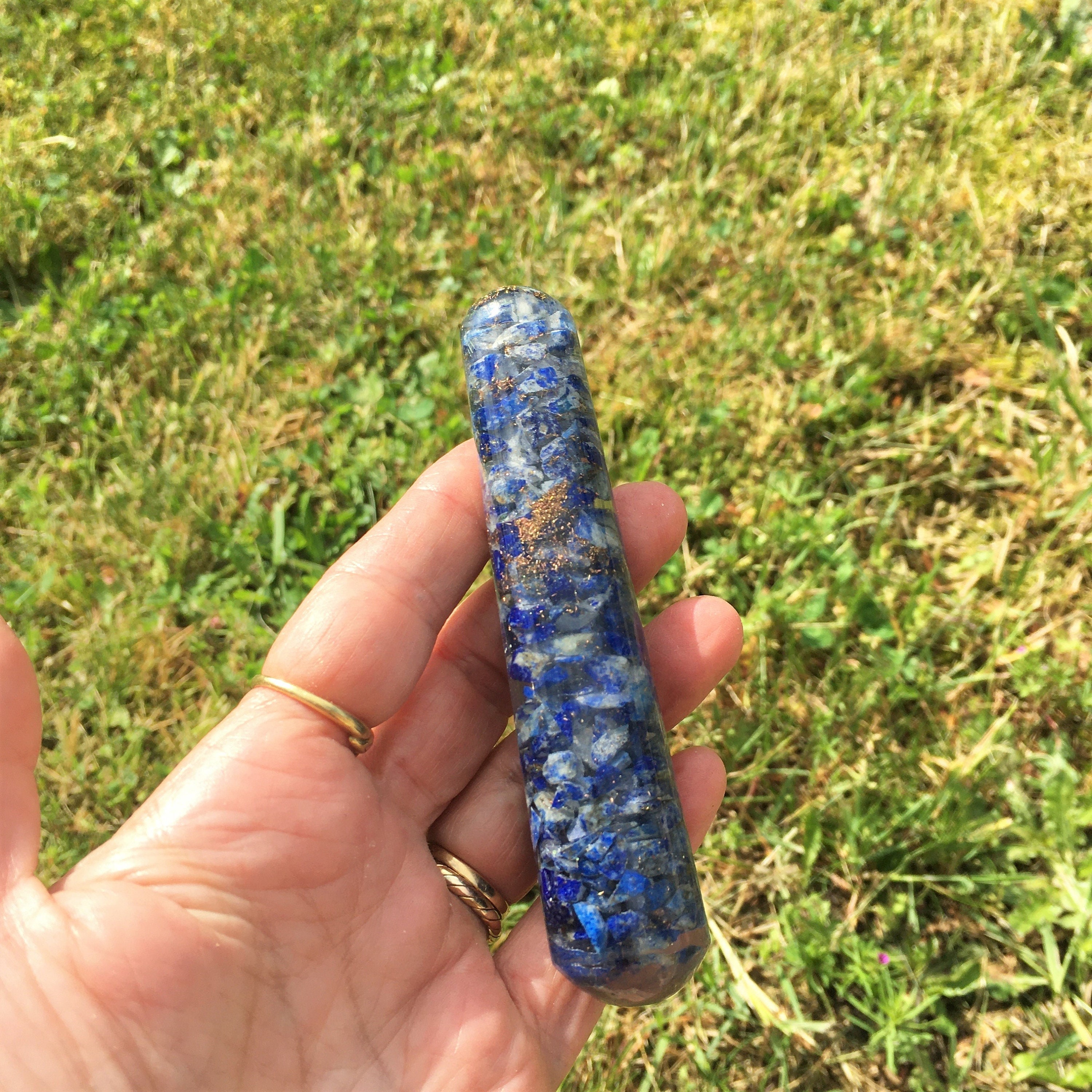 Bâton Orgonite Lapis Lazuli 69, 39 Grammes
