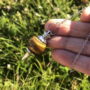 Tiger&#39;s eye sephoraton pendulum