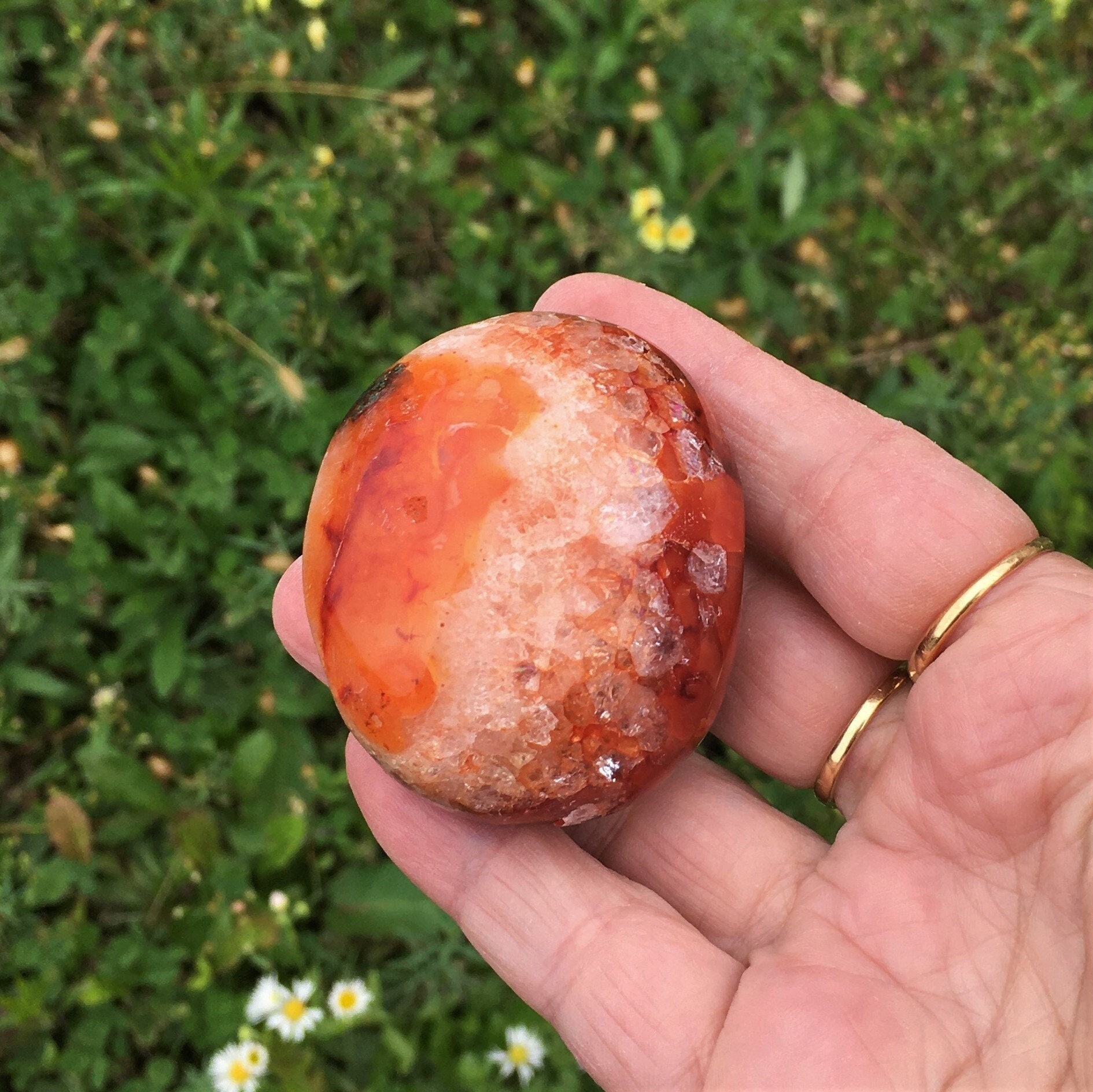 Galet Cornaline 117, 91 Grammes