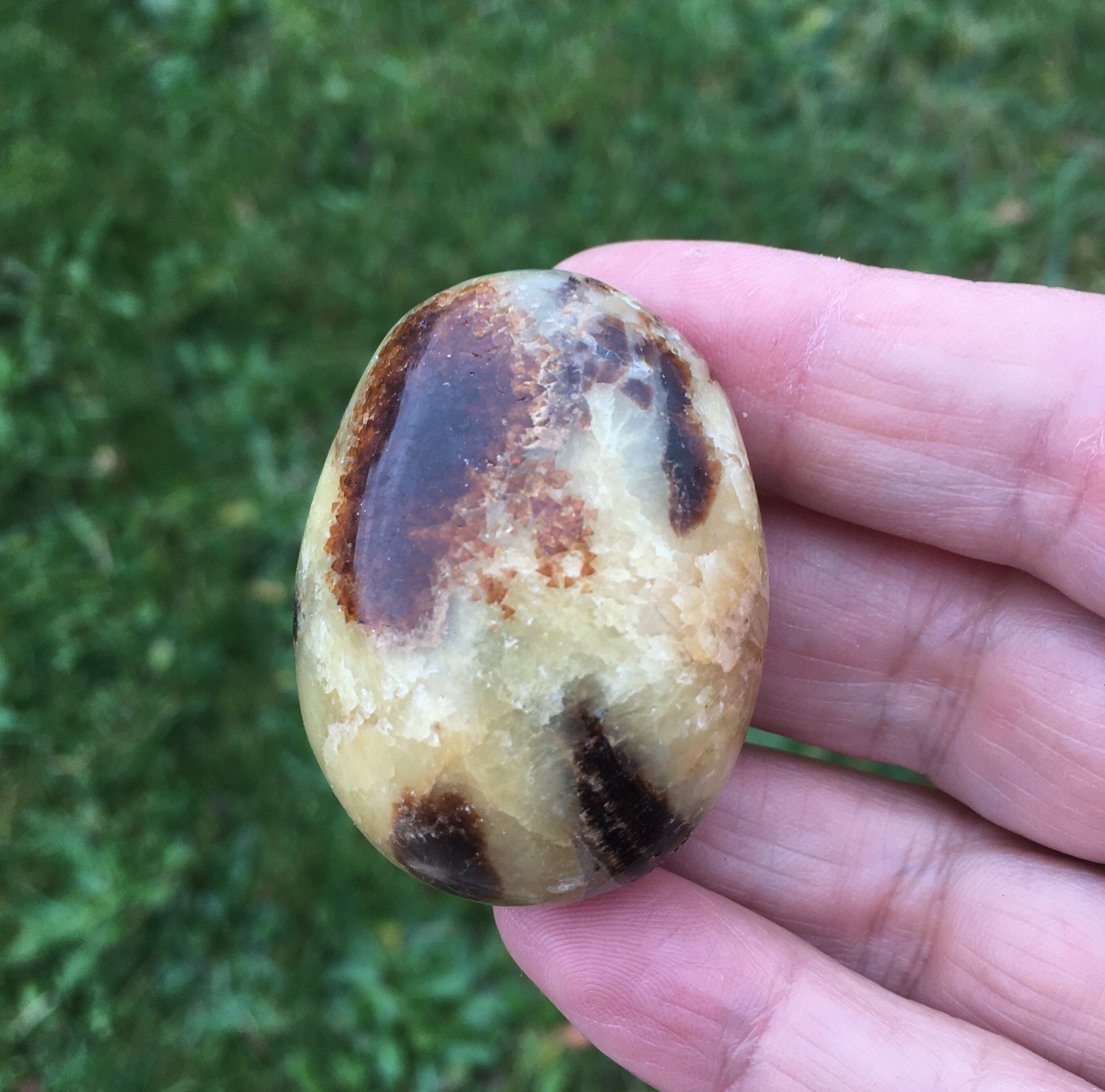 Galet Septaria 55, 33 Grammes Pierre de Dragon