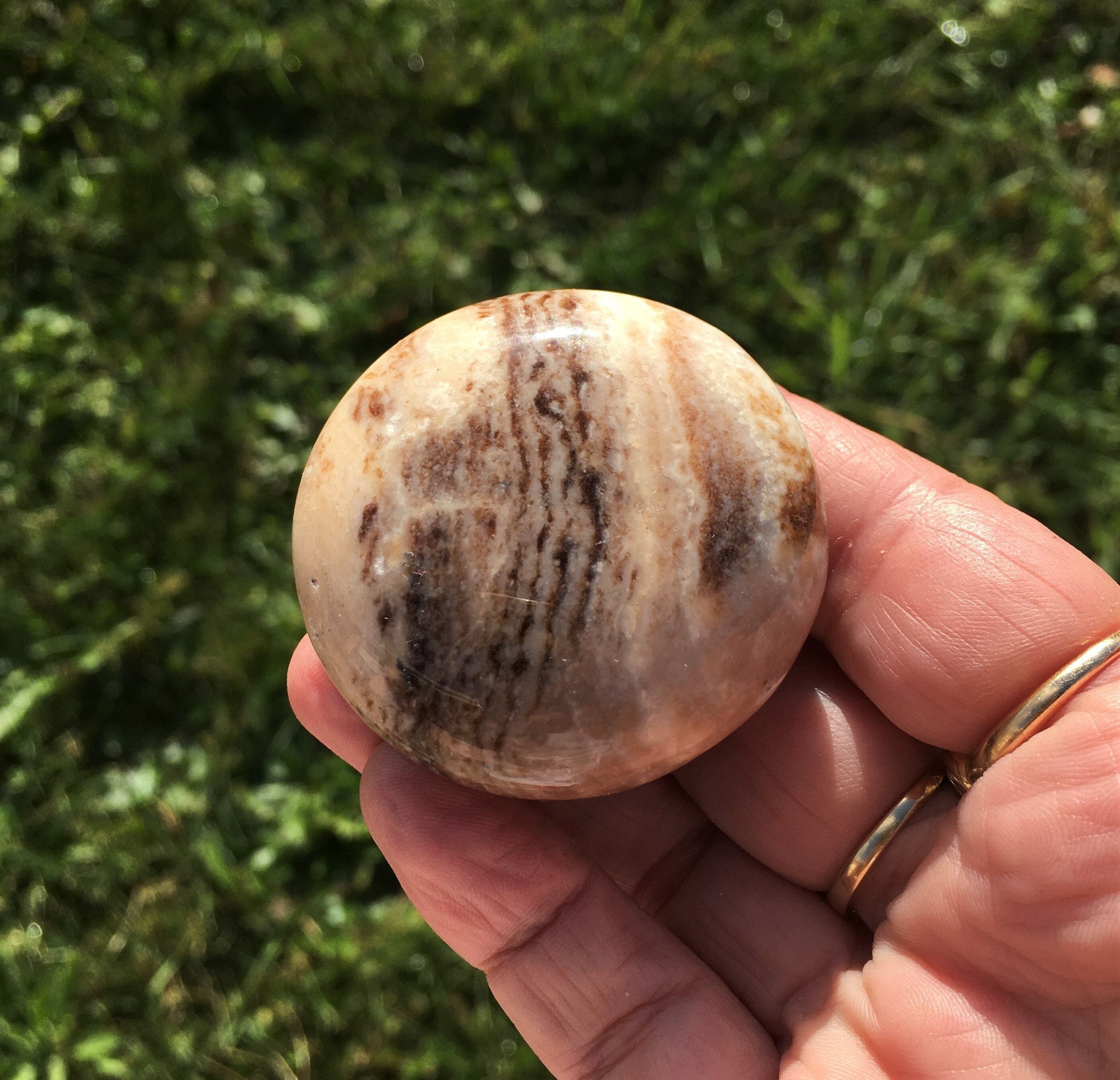 Galet Opale Noire 60, 55 Grammes