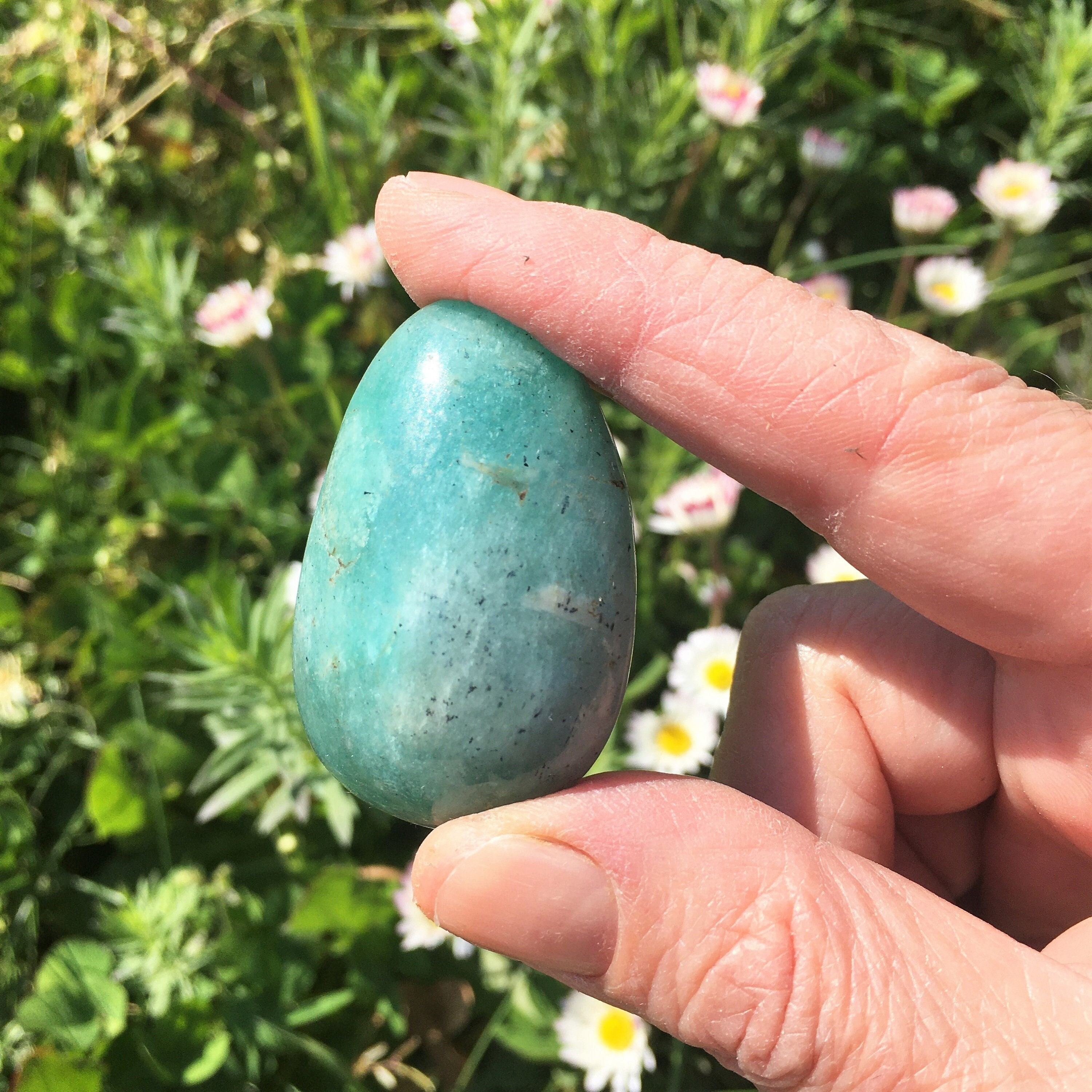 Galet Amazonite 36, 45 Grammes