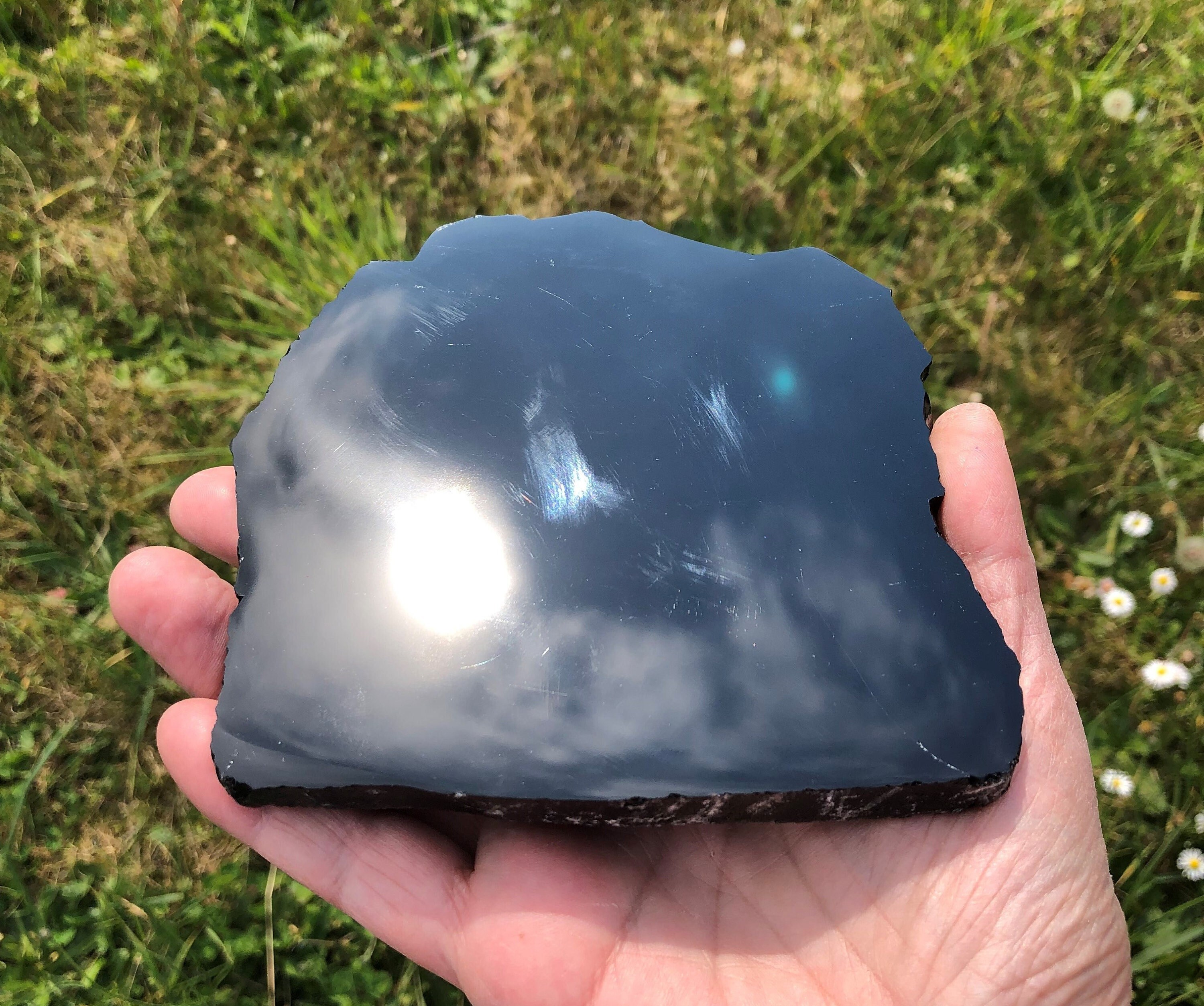 Obsidienne noire Miroir