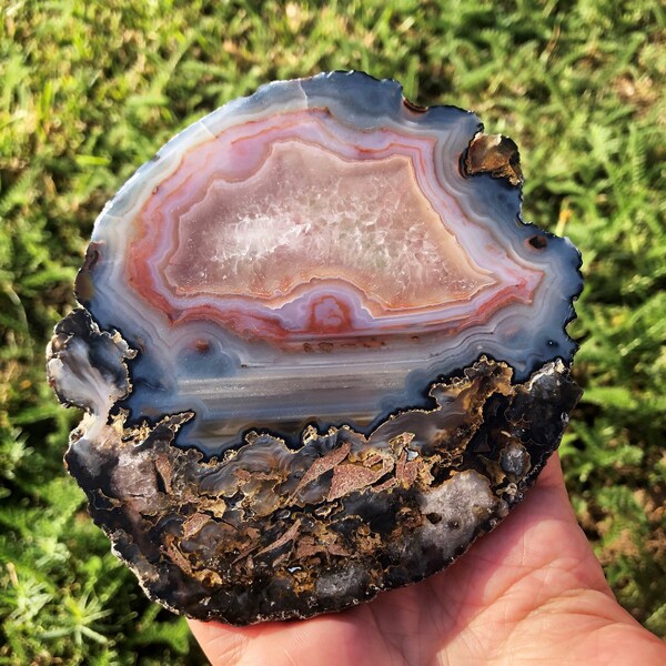 Agate naturelle tranche 156 grammes