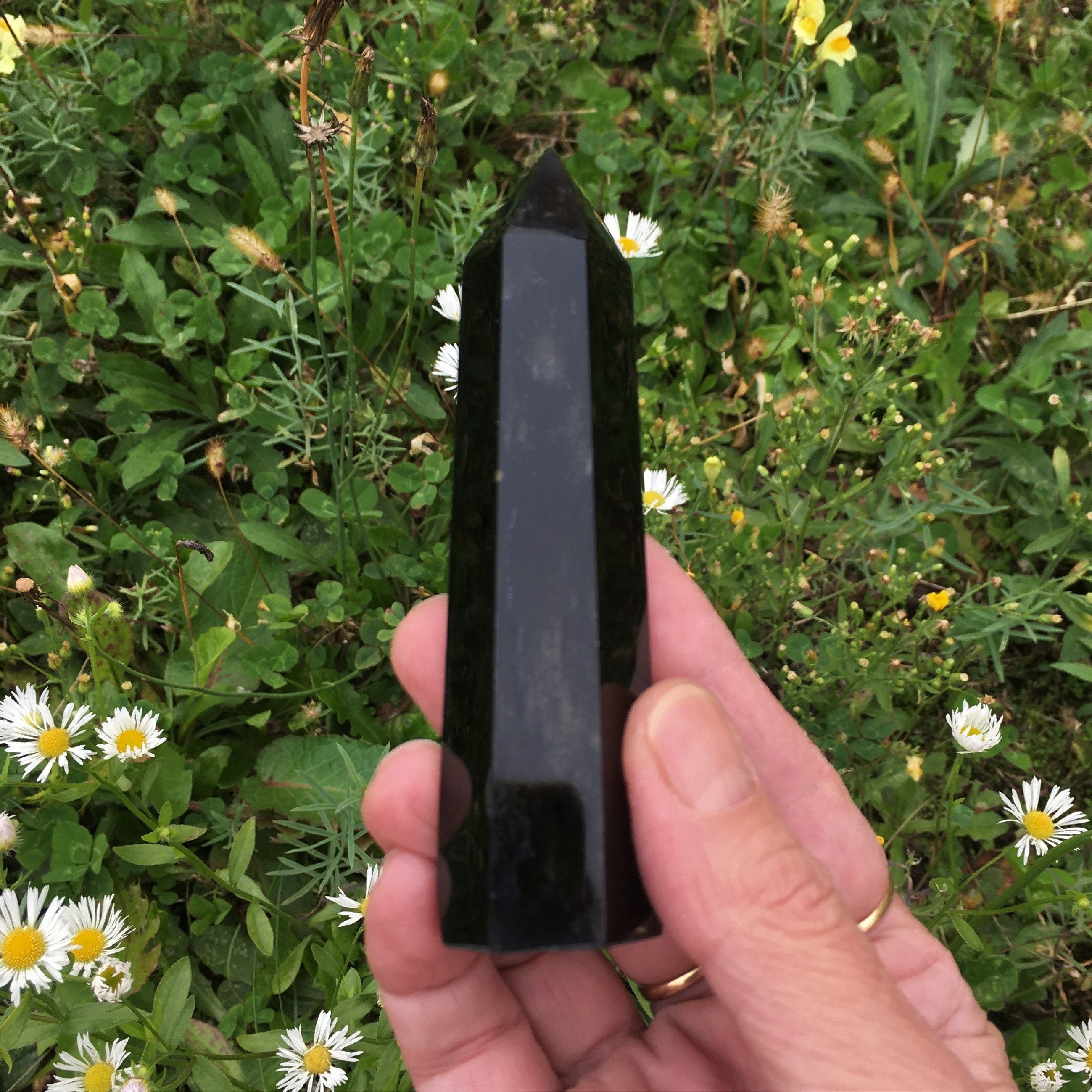 Bâton Obsidienne Dorée 89, 88 Grammes