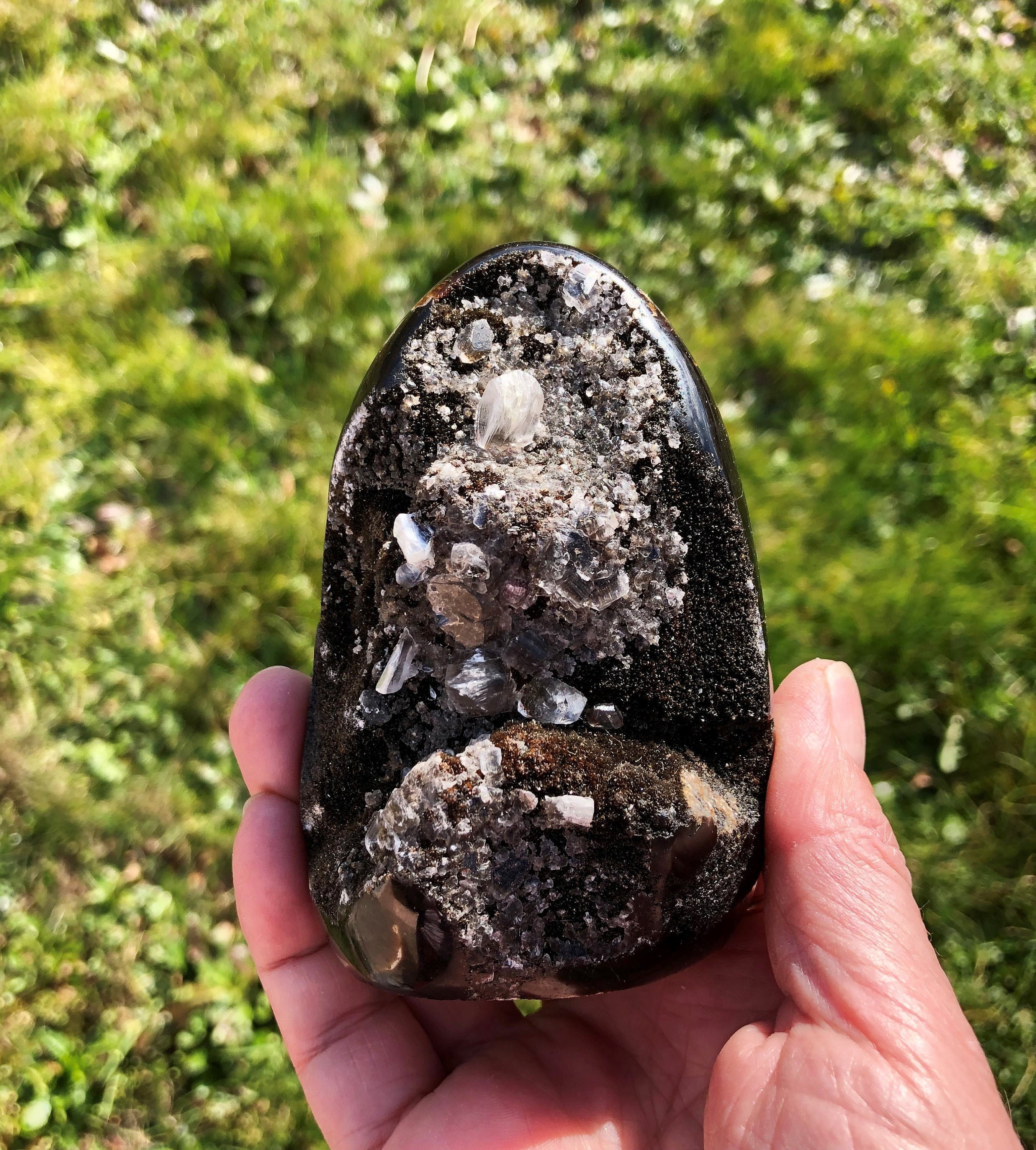 Oeuf Septaria Sauvage 413 Grammes Pierre de Dragon