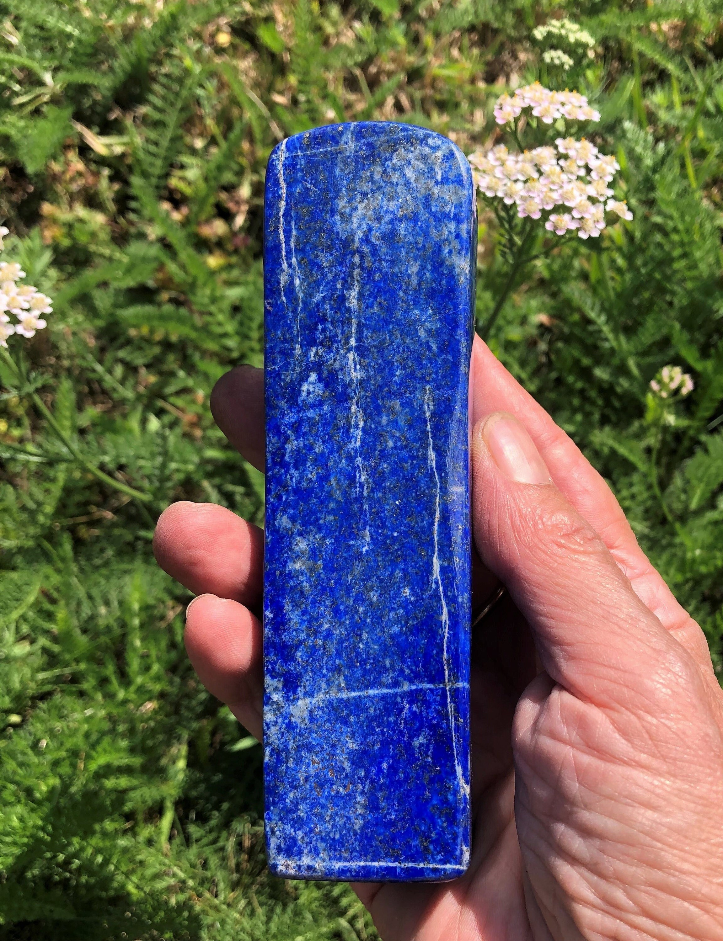 ネックレス　lapis lazuli Lapis Lazuli Pendant - Lapis Necklace - Stone for Confidence