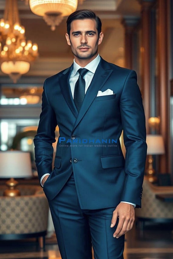 All blue tux clearance