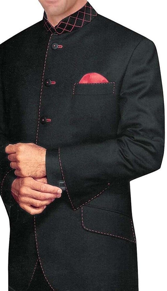 Atasi Marriage Ethnic Coat For Men Printed Nehru Jacket Mens Bandhgala  Casual Vest Jacket-Small - Walmart.com