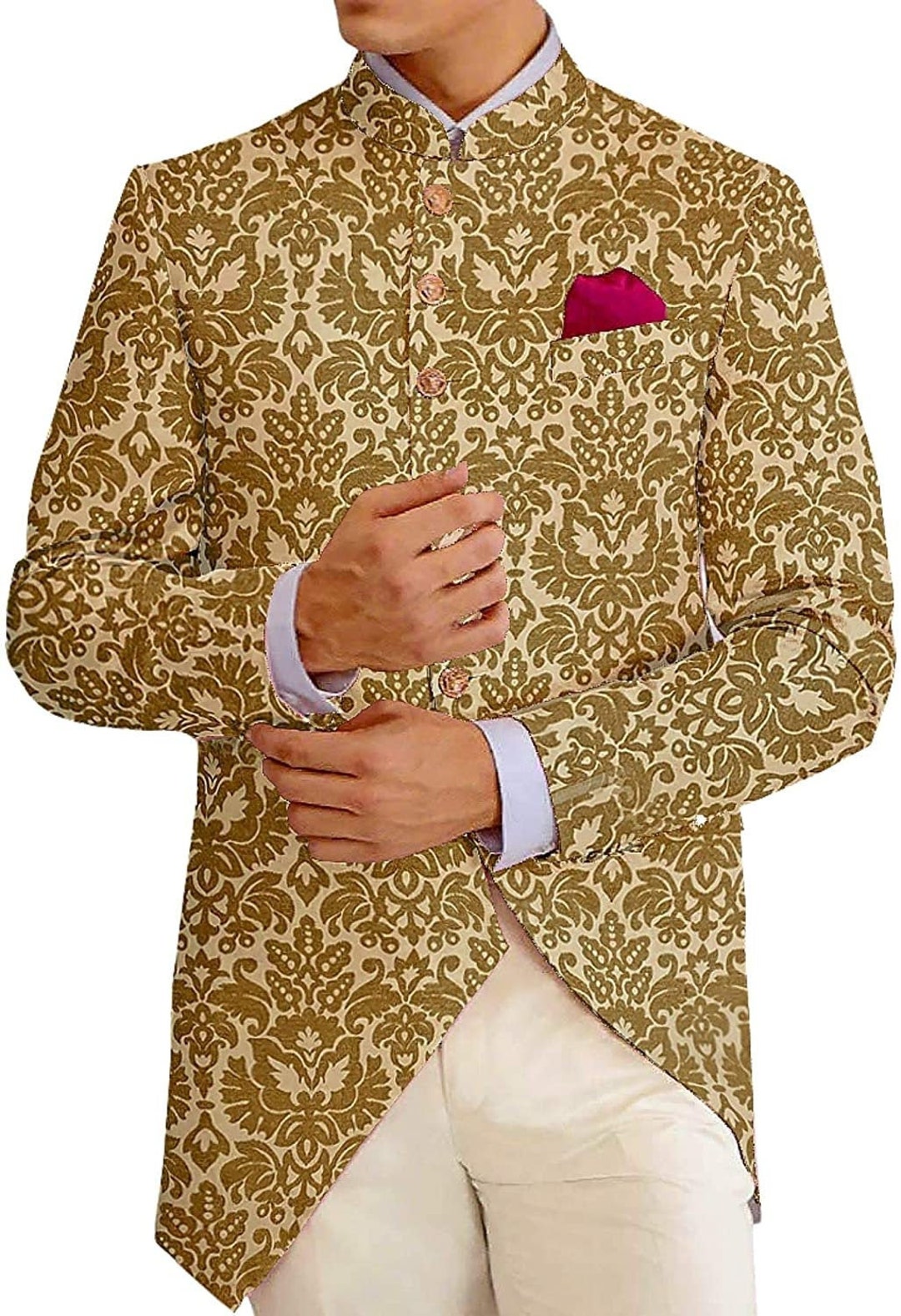 Wedding Special And Trendding Design Luxury Bandgala Jodhpuri Suit - Faisal  Outfits ! Best Man's Clothing