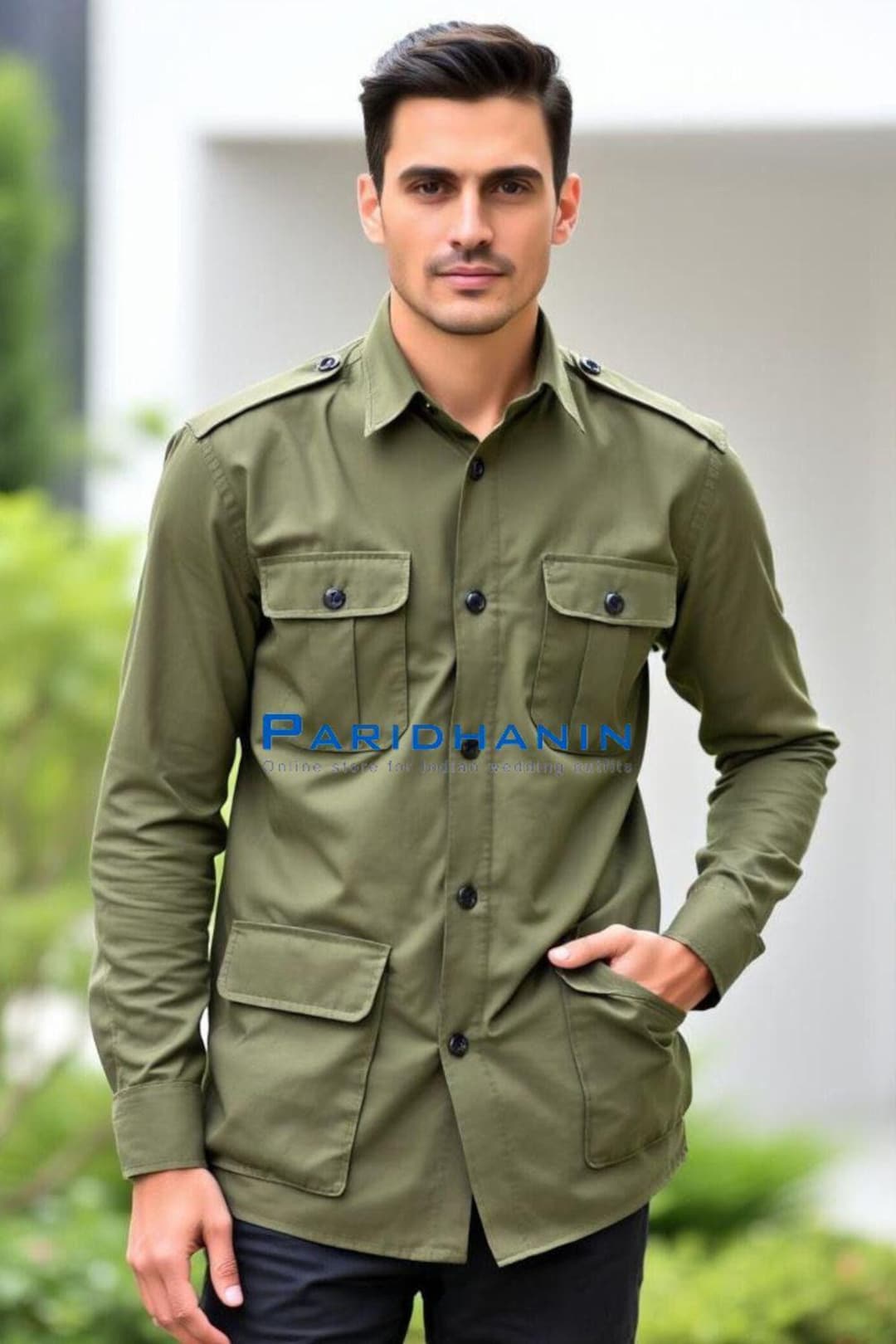 green emerald velvet dress Carhartt CT105291 Mens Burnt Olive Green Force Moisture Wicking Long Sleeve Button  Down Shirt w/ Double Pockets — BigTopShirtShop.com main image 0