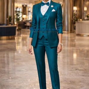 formal three piece dress for women 9 Three-Piece Suits That Will Change Up Your Wardrobe Game