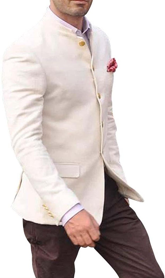 Buy Light Cream Jodhpuri Suit | Manav Ethnic