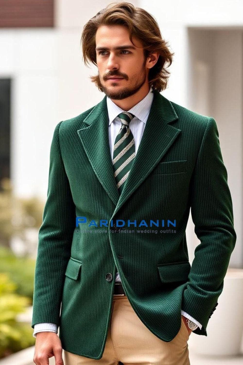 Green Corduroy Coat - Etsy