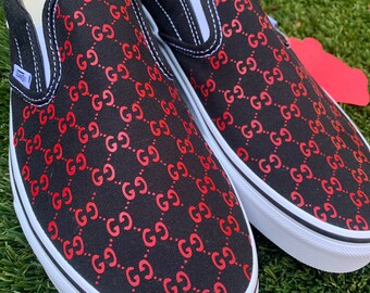 gucci vans slip ons