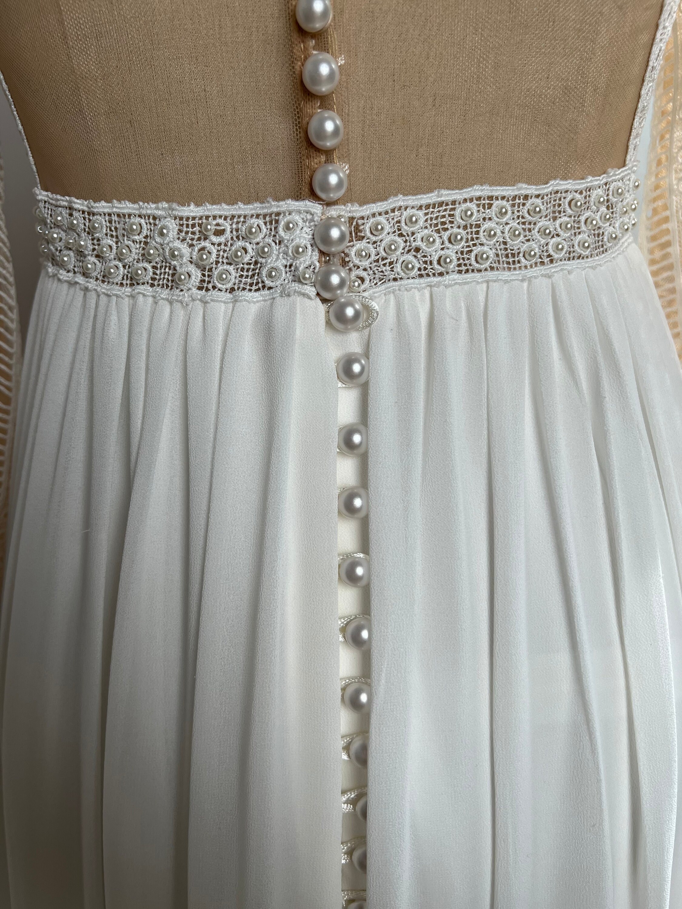 Summer Wedding Dress Deep Plunge Neckline Wedding Dress - Etsy