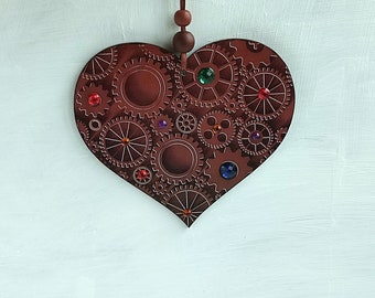 Steampunk Art Heart