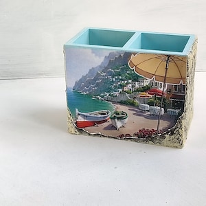 Beauty Decoupage Box Italian Sea