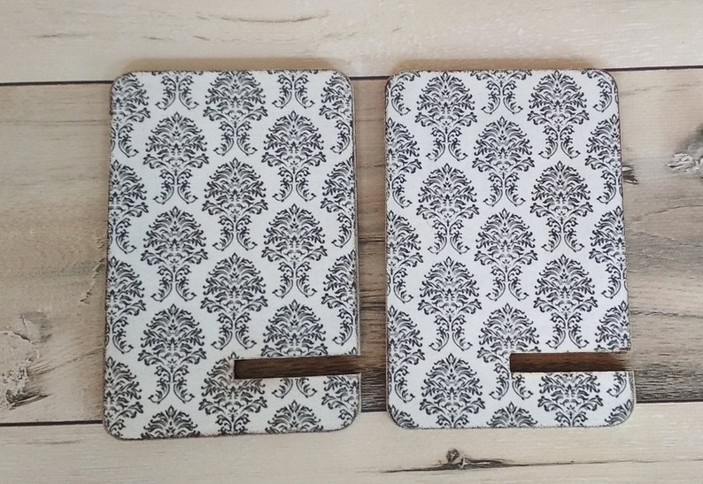 Tablet Stand Retro Elephant Decoupage