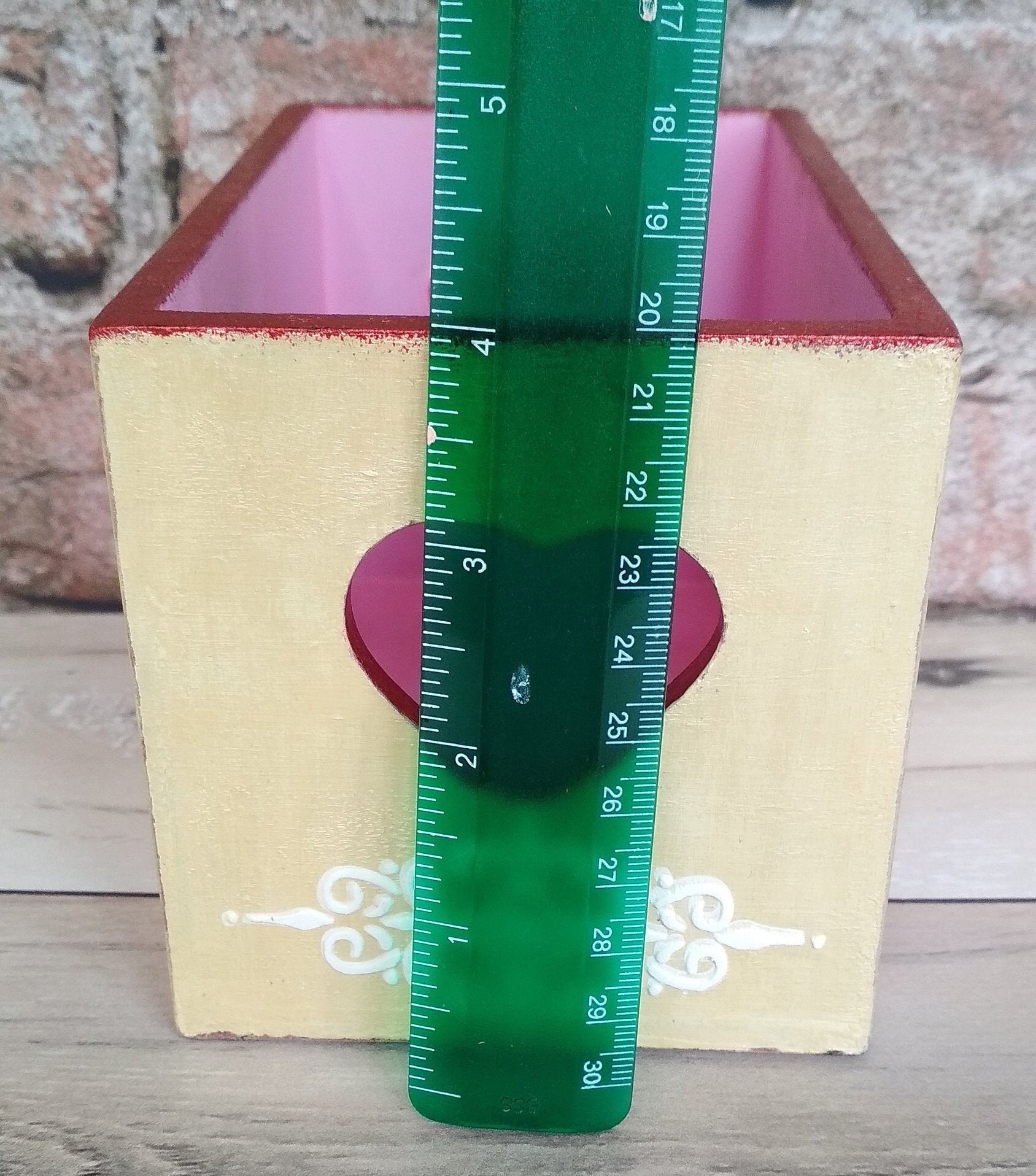 Rose Box Handmade Decoupage Etsy